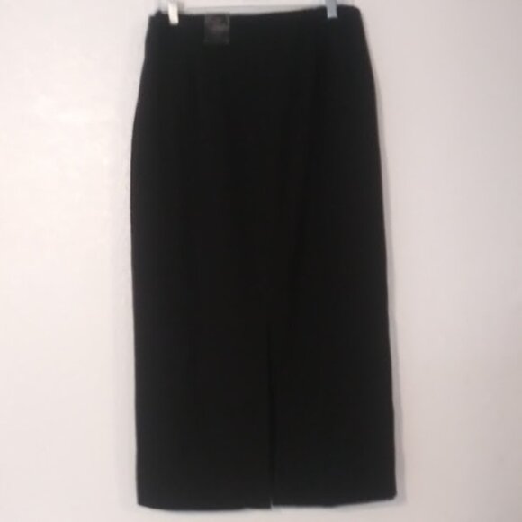 Investments Petites women's size 10 black pencil skirt - Picture 2 of 12
